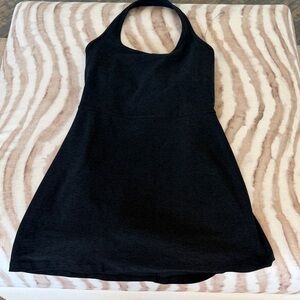 Betond Yoga Black Halter mini dress / romper